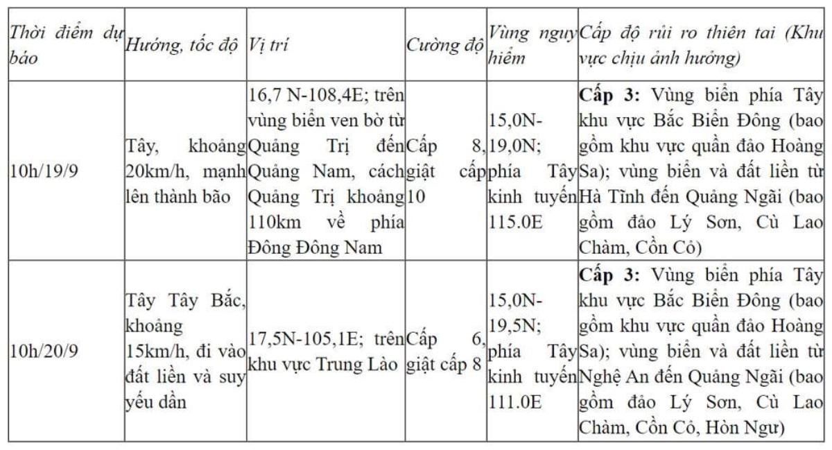 Miền Trung mưa trắng trời, áp thấp nhiệt đới mạnh lên thành bão số 4 trong vòng 24 giờ tới Ảnh 2