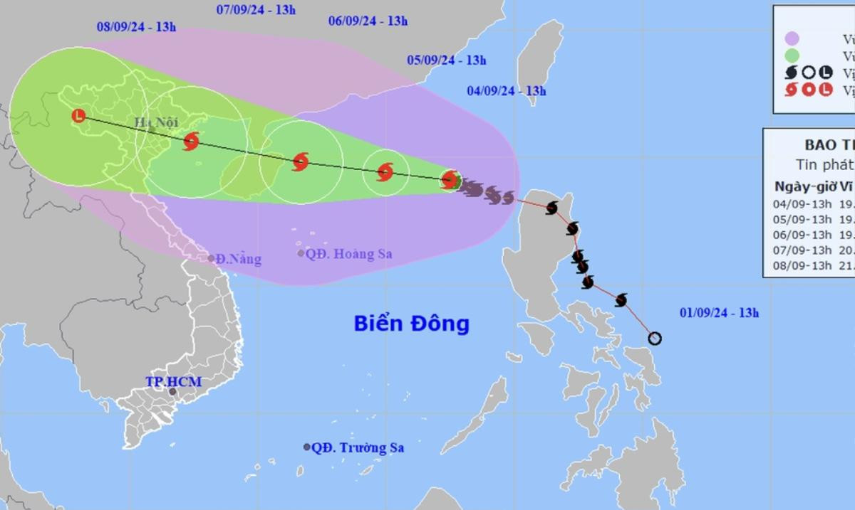 Bão số 3 có nguy cơ mạnh thành siêu bão, cảnh báo thảm họa cấp 5 Ảnh 2