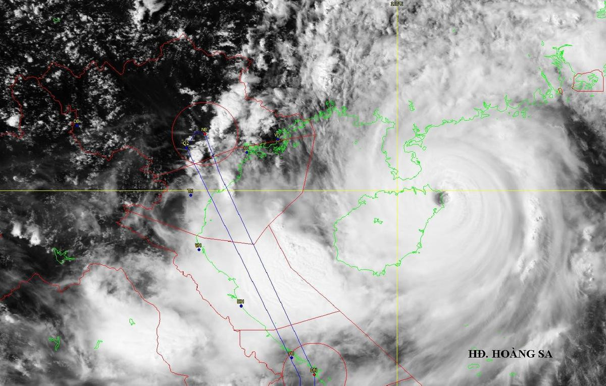 Cuồng phong tâm siêu bão YAGI mạnh đến mức nào? Ảnh 1
