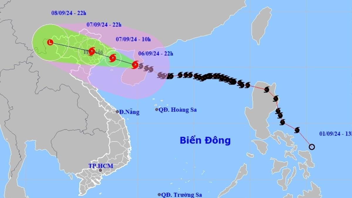 Bão YAGI giảm 2 cấp, chính thức tiến vào Vịnh Bắc Bộ, sức tàn phá vẫn cực kỳ lớn Ảnh 2