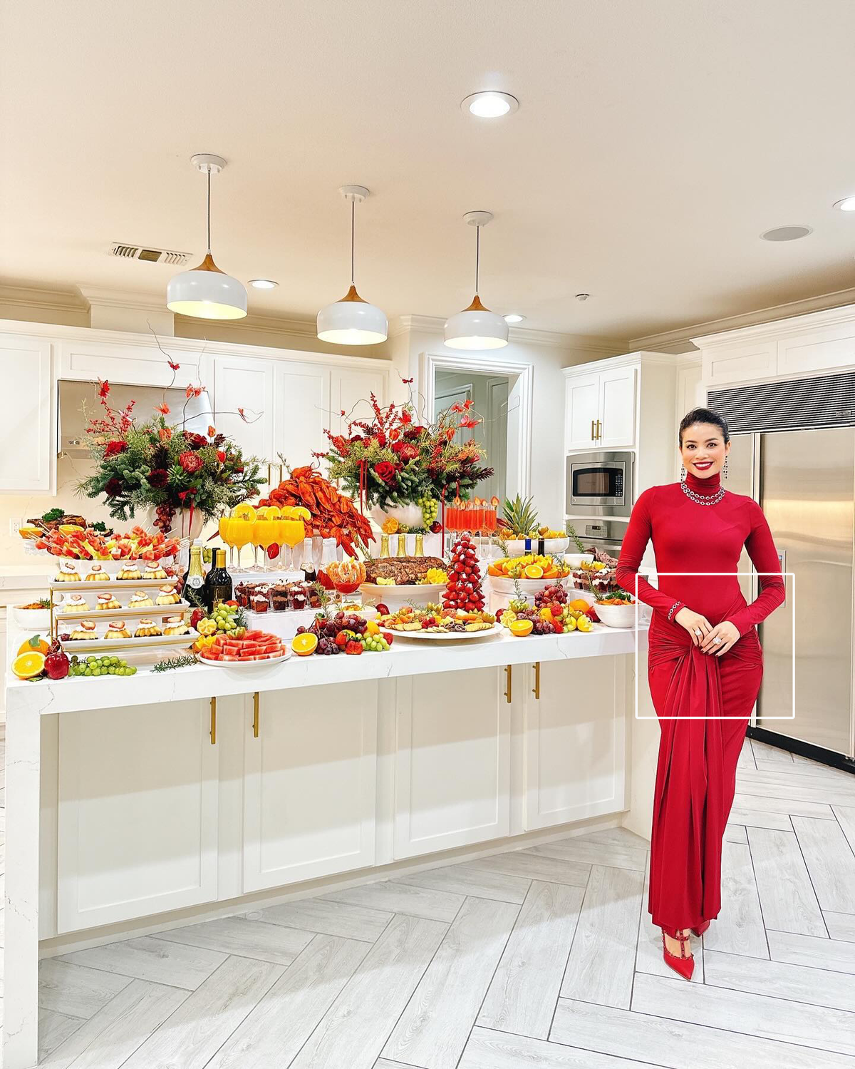 Nghi vấn Hoa hậu Phạm Hương rạn nứt với chồng đại gia Ảnh 1