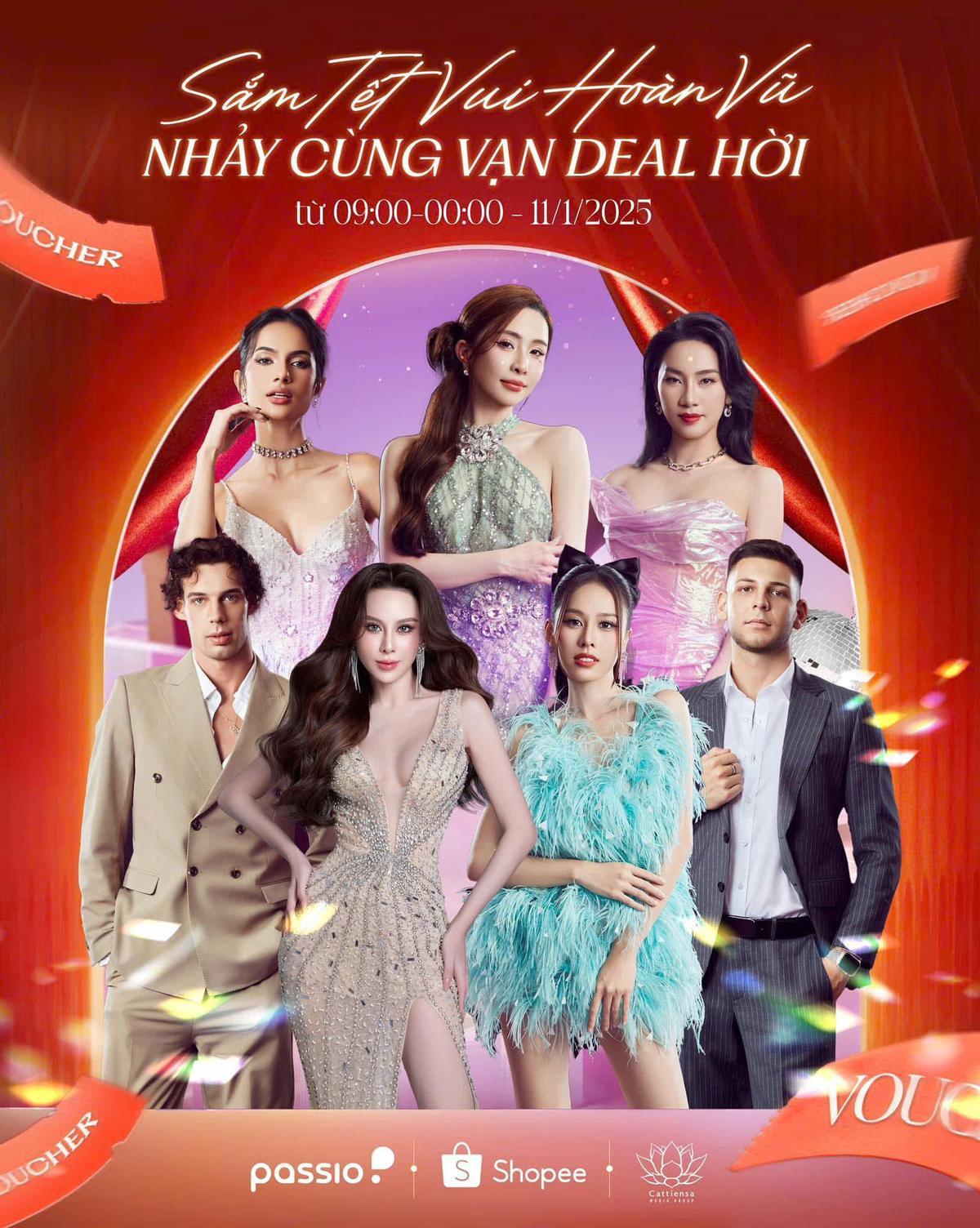 Dàn sao Bước Nhảy Hoàn Vũ livestream chốt deal, quẩy bung nóc ngày 11/1 Ảnh 1