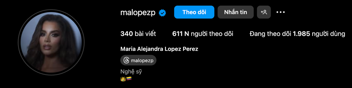 Nàng hậu cũng gỡ bỏ danh hiệu từng đạt được tại cuộc thi nhan sắc quốc tế mà cô đã tham dự vào năm 2023. (Ảnh chụp màn hình)