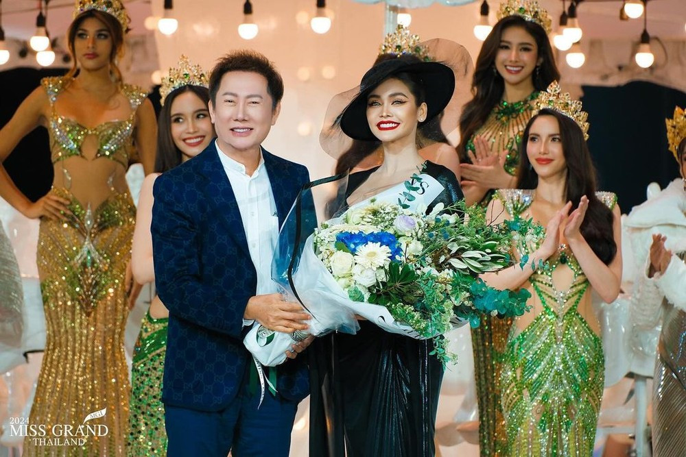 Engfa Waraha hiện là giám đốc quốc gia Miss Grand Thailand và giữ 2 triệu cổ phiếu của 'cuộc thi mẹ' Miss Grand International. (Ảnh: Miss Grand Thailand)