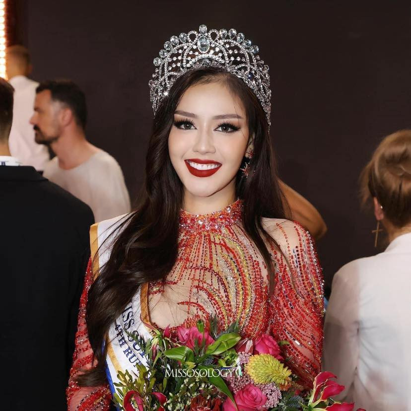 Á hậu Đặng Thanh Ngân từng đạt ngôi vị Á hậu 4 tại cuộc thi Hoa hậu Siêu quốc gia 2023. (Ảnh: Missosology)