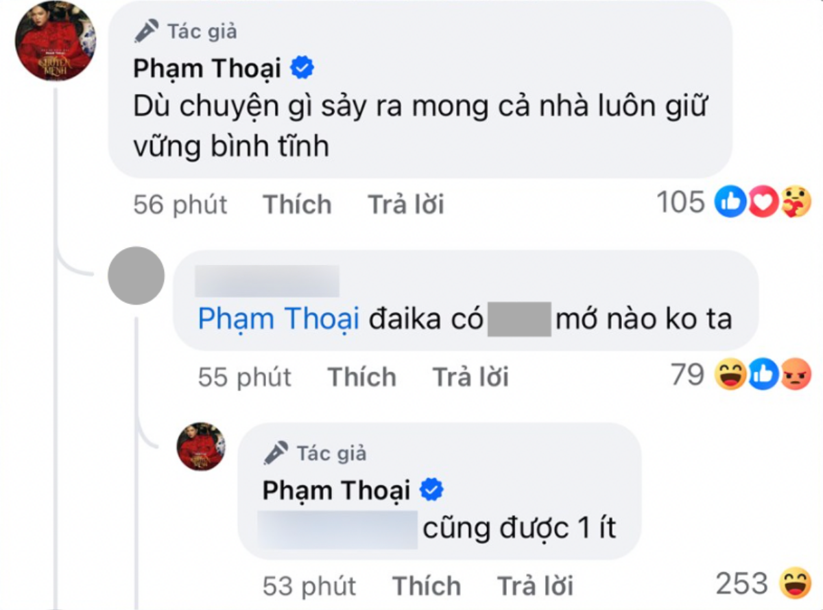 Phạm Thoại đáp trả khi bị mỉa mai chuyện ăn chặn tiền từ thiện. 