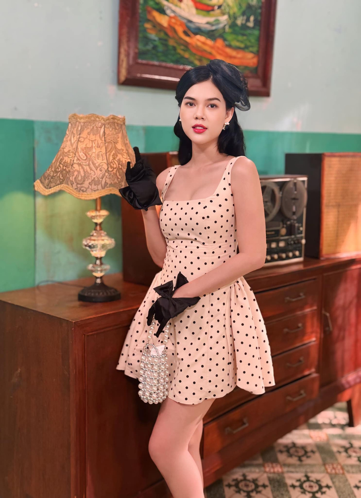 Ngọc Trinh khoe vẻ đẹp quyến rũ trong tạo hình mới. Ảnh: FBNV