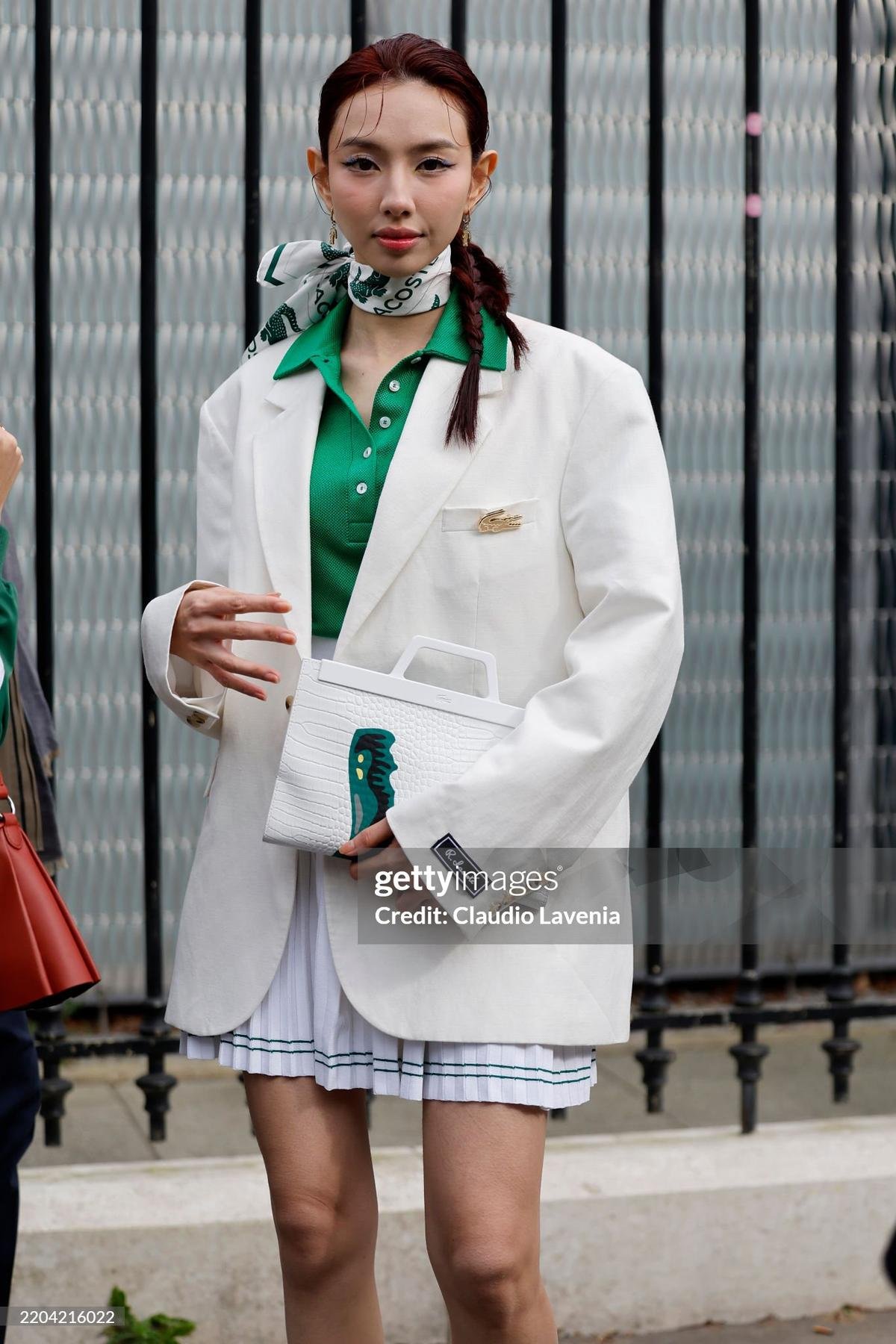 Hoa hậu Thùy Tiên tham gia show diễn thời trang thứ hai chỉ trong hơn 1 tuần. (Ảnh: Getty Images)