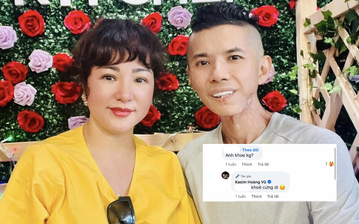 Kasim Hoàng Vũ lên tiếng trấn an khán giả về tình hình sức khoẻ hiện tại. Ảnh: FBNV