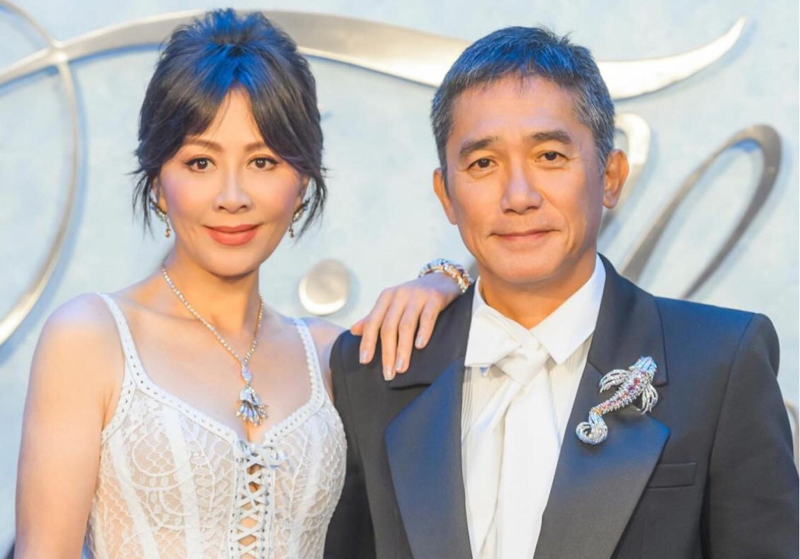 Hiện tại, nữ diễn viên đang sống hạnh phúc bên Ảnh đế Lương Triều Vỹ. Ảnh: Weibo