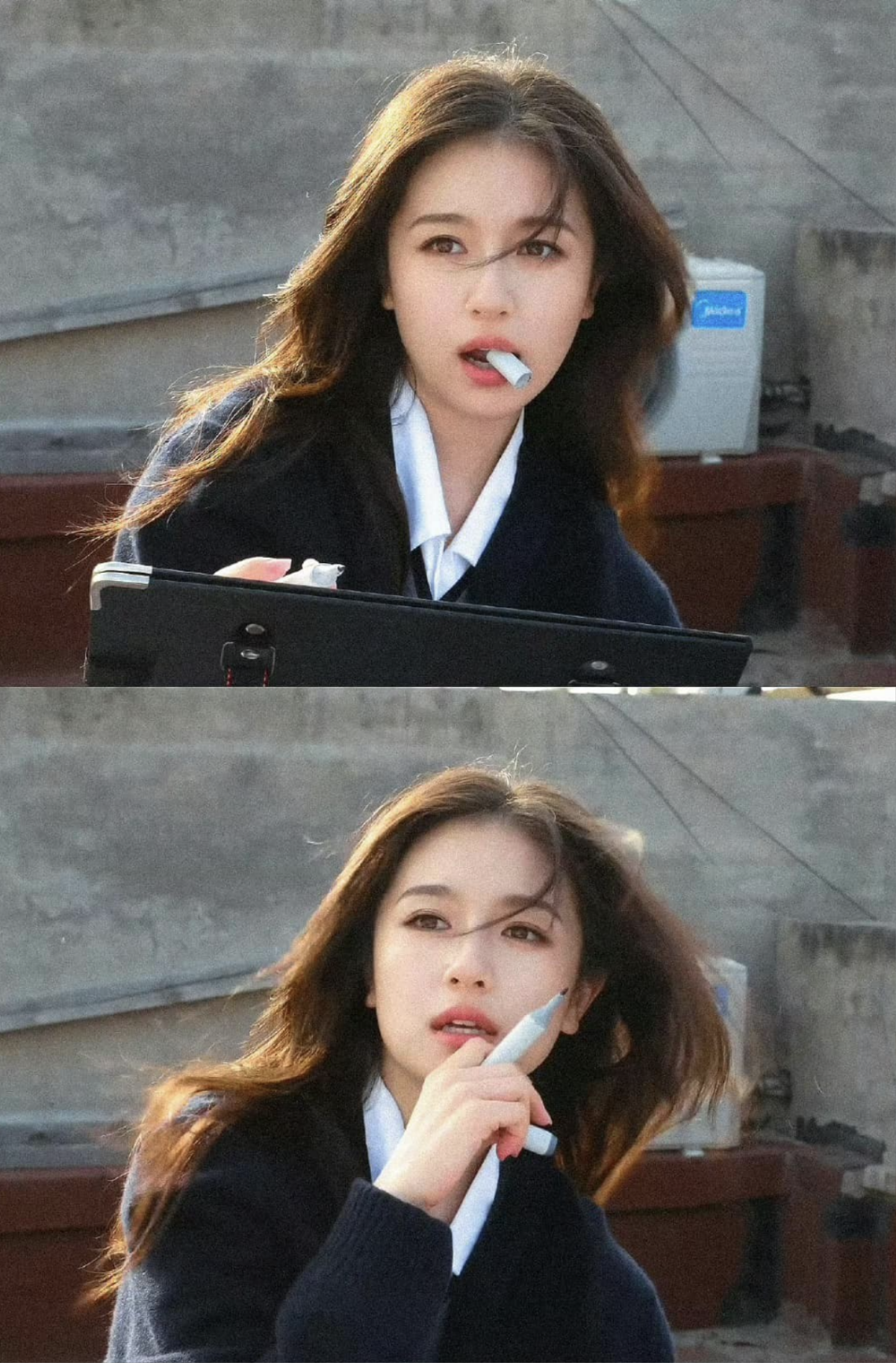 Cô cũng từng có những khoảnh khắc viral khiến netizen trầm trồ. (Ảnh: Weibo)