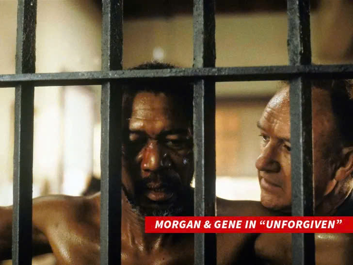 Hai nam diễn viên lão luyện này đã cùng nhau tham gia bộ phim kinh điển Unforgiven. Ảnh: TMZ 