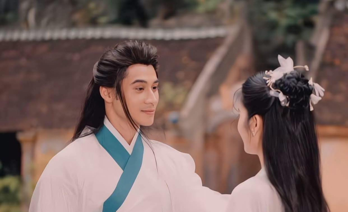 Tạo hình của Ý Nhi và Tuấn Ngọc bị nhận xét là chưa đủ thuyết phục, có phần “giả trân”. Ảnh cắt từ video