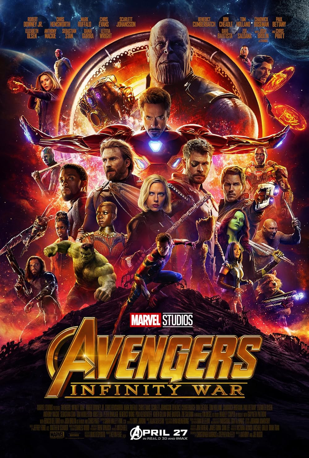 Poster Avengers 3 (Ảnh: IMDb)
