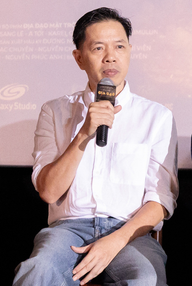 Diễn viên Thái Hoà đảm nhận vai nam chính trong 'Địa đạo: Mặt trời trong bóng tối'.