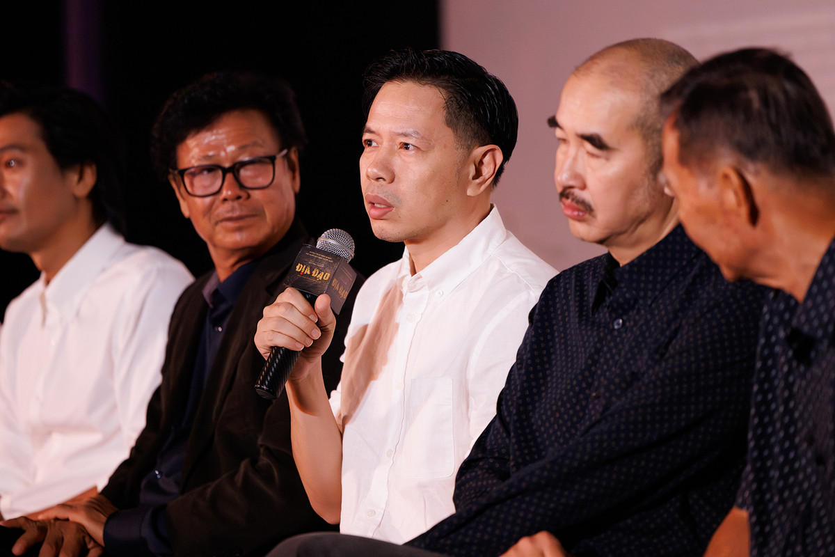 Diễn viên Thái Hoà nhận lời đóng 'Địa đạo: Mặt trời trong bóng tối' vì vợ.