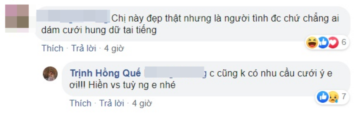 Ồn ào với Lưu Đê Ly, Hồng Quế bị anti-fan chê 'hung dữ quá chẳng ai dám cưới' và lời đáp trả Ảnh 5