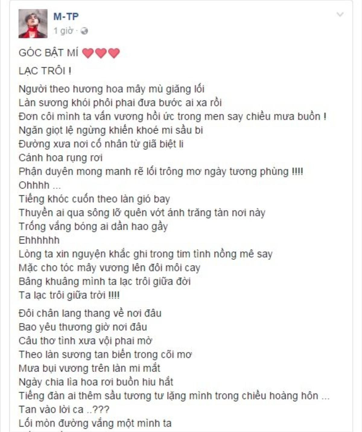 1001 cách 'nhá hàng' của Sơn Tùng M-TP trước thềm comeback: Gửi tin nhắn, ghép tranh hoa-lá-hẹ, nhưng cũng có lúc... spoil tất-tần-tật Ảnh 12