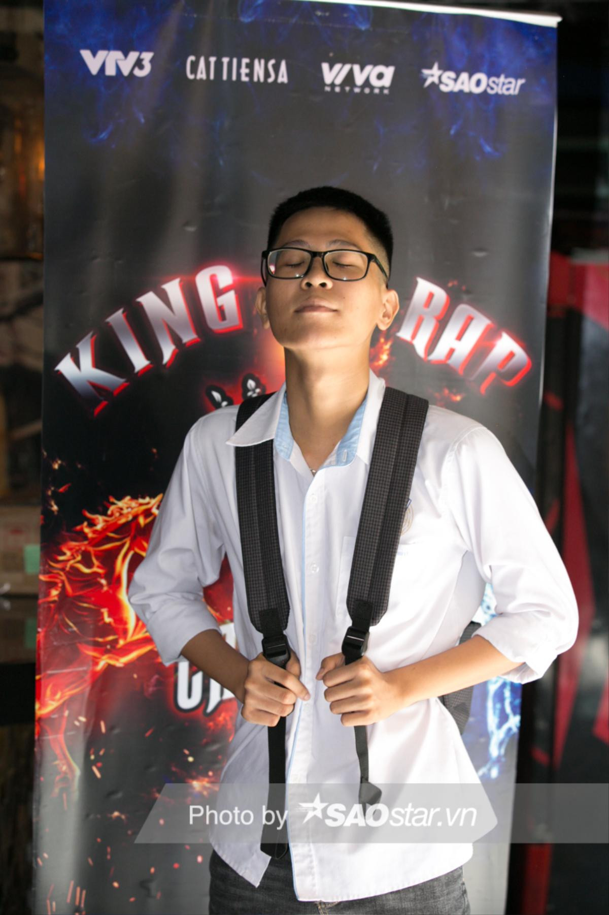 Cận kề kỳ thi tốt nghiệp THPT, cậu bé lớp 12 từ Hà Nam lên Hà Nội đến casting King of Rap 2020 Ảnh 2