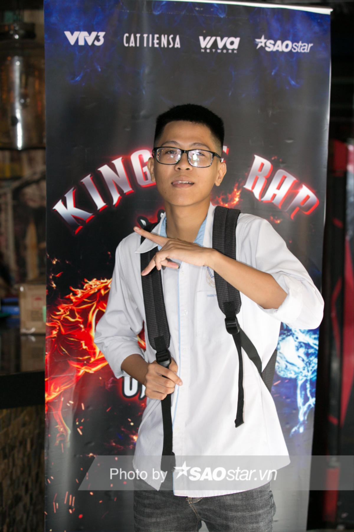 Cận kề kỳ thi tốt nghiệp THPT, cậu bé lớp 12 từ Hà Nam lên Hà Nội đến casting King of Rap 2020 Ảnh 1