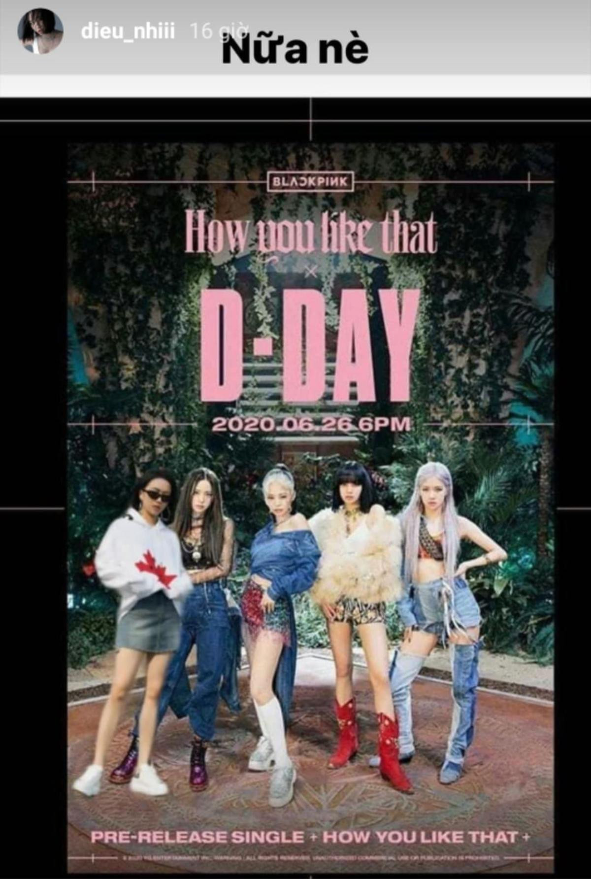 Diệu Nhi bất ngờ xuất hiện trong poster How You Like That cùng BlackPink, chuyện gì xảy ra thế này? Ảnh 2