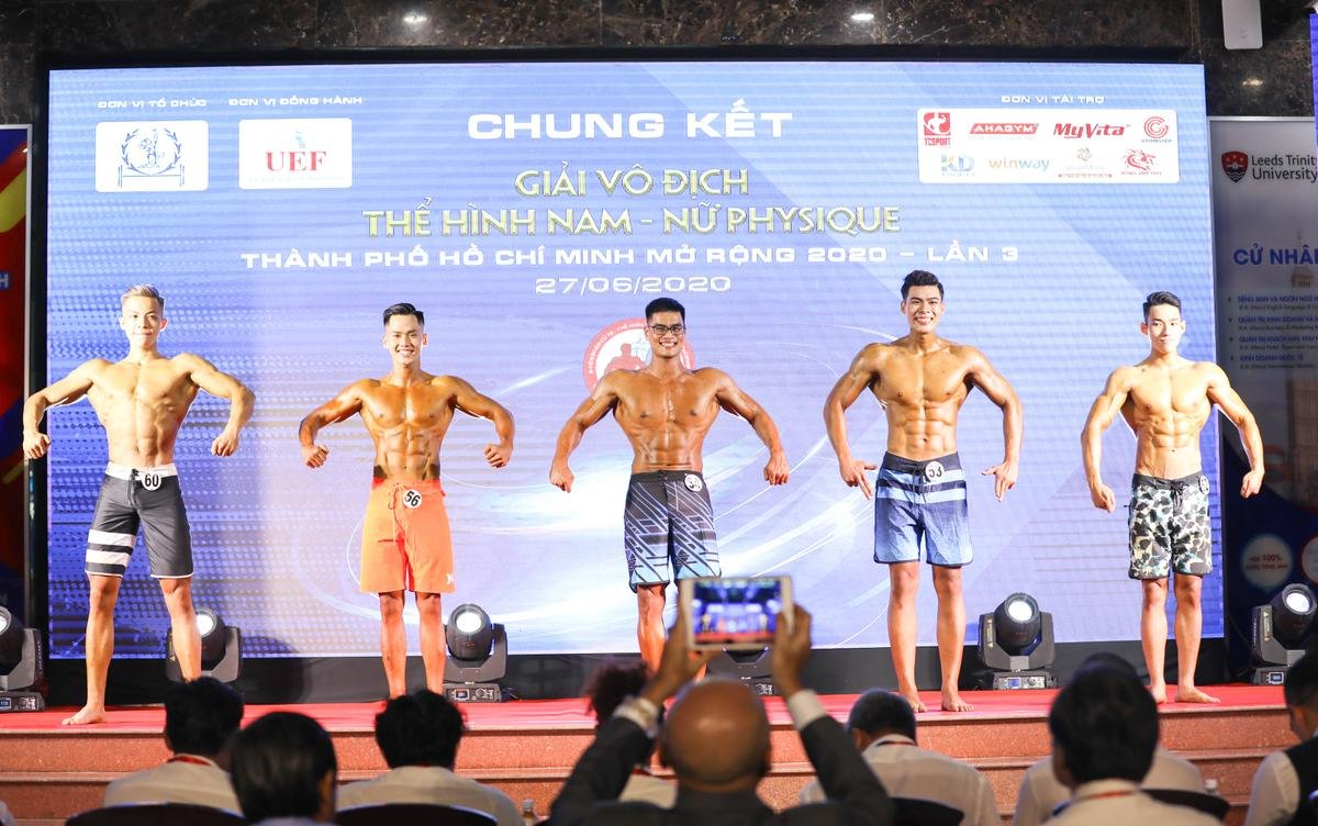 Sinh viên UEF giành 'cú đúp' giải vô địch thể hình nam – nữ Physique mở rộng 2020 lần 3 Ảnh 3