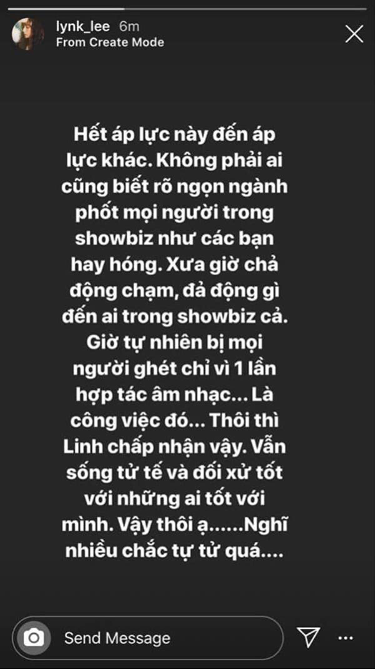 Antifan gây chuyện do Lynk Lee hợp tác với K-ICM, chủ nhân đăng đàn tiêu cực, nghĩ tới cả... việc tự tử Ảnh 4