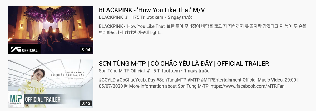 Teaser 'Có chắc yêu là đây' của Sơn Tùng vẫn lép vế trước BlackPink, làm thế nào để vươn lên top 1 trending YouTube? Ảnh 3