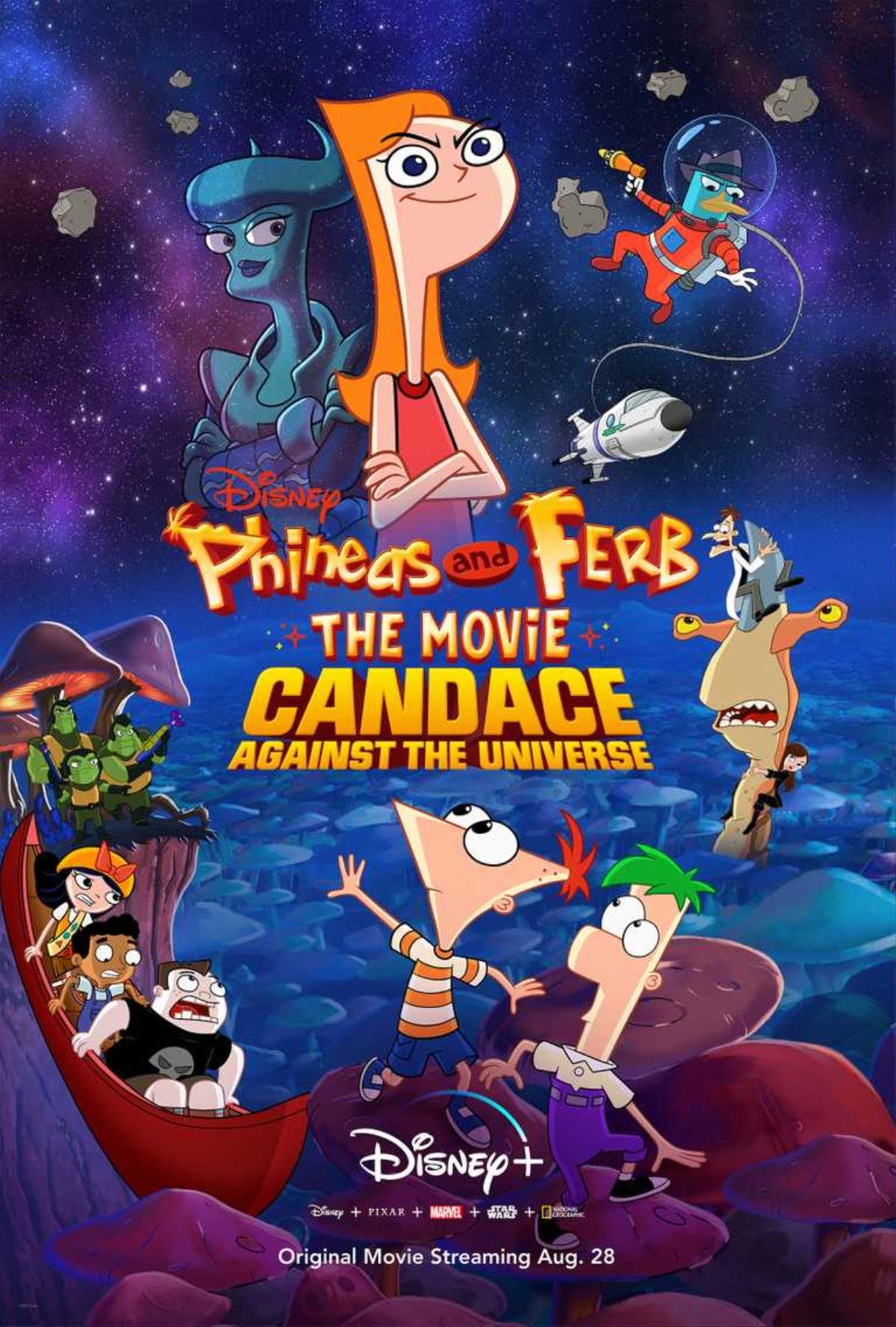 'Phineas and Ferb: Candace Against the Universe': Disney công bố ngày ra mắt chính thức Ảnh 2