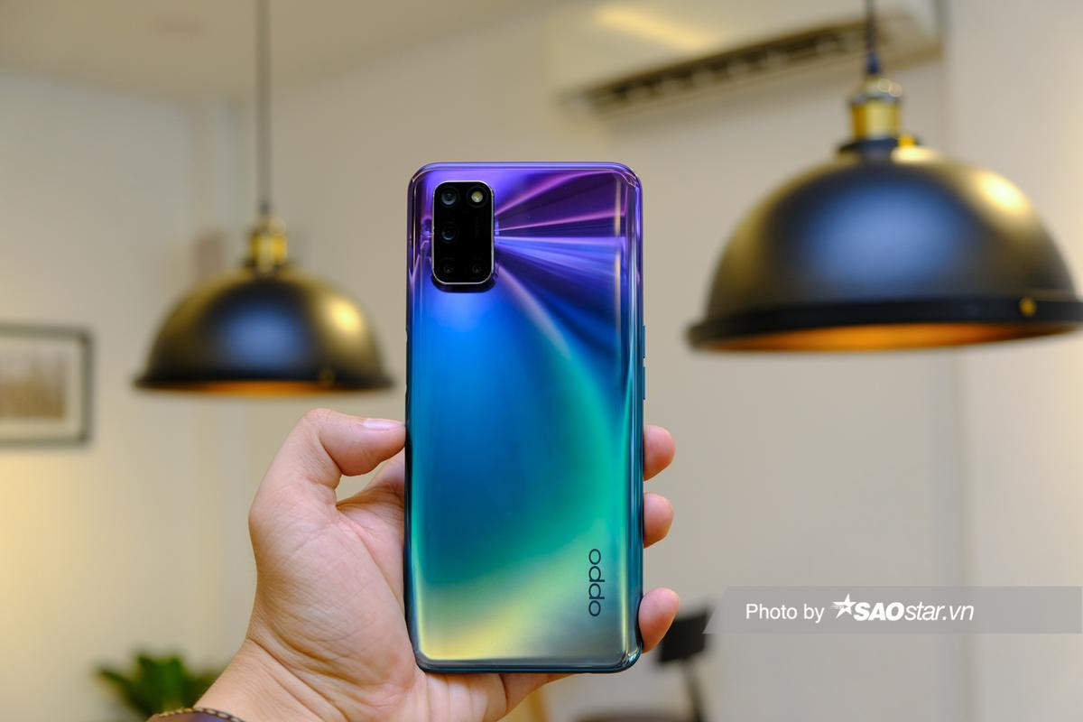 Mở hộp OPPO A92 phiên bản màu tím tại Việt Nam Ảnh 6