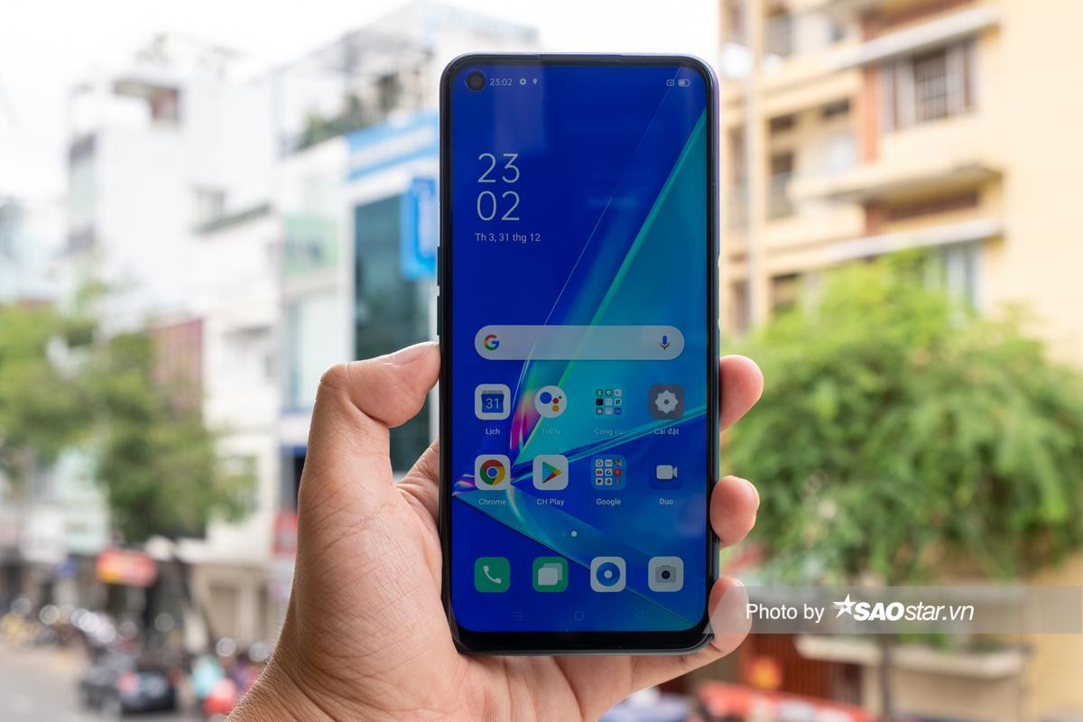 Mở hộp OPPO A92 phiên bản màu tím tại Việt Nam Ảnh 11