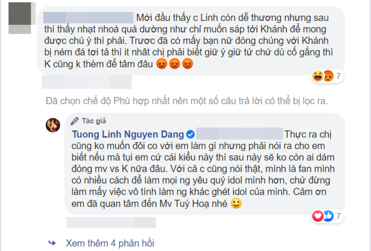 Bị bôi nhọ vì tham gia MV Túy họa, Hoa hậu Tường Linh lên tiếng: 'Sẽ không còn ai dám đóng chung MV với K-ICM nữa' Ảnh 3