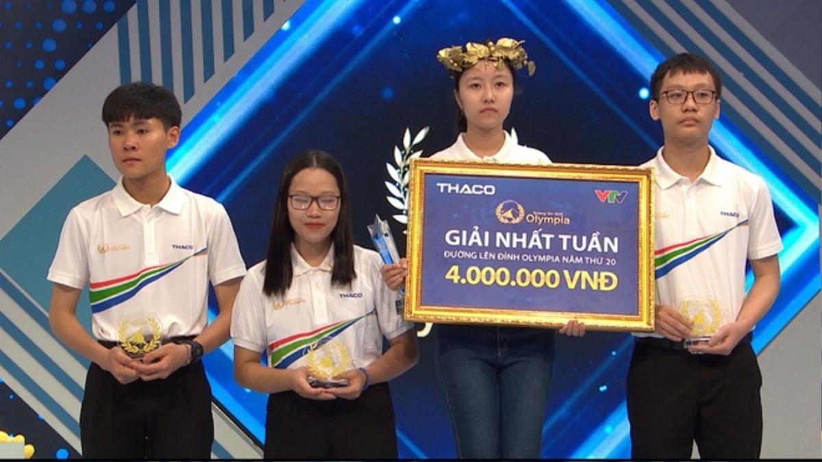 Giành vòng nguyệt quế một cách tuyệt đối, nữ sinh lập kỷ lục điểm số tại Đường lên đỉnh Olympia Ảnh 3