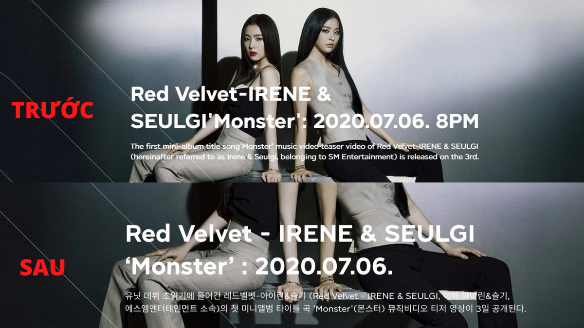 Sau vụ hoãn debut, fan Red Velvet tiếp tục nổi cáu vì MV solo của Irene và Seulgi lặn mất tăm Ảnh 4