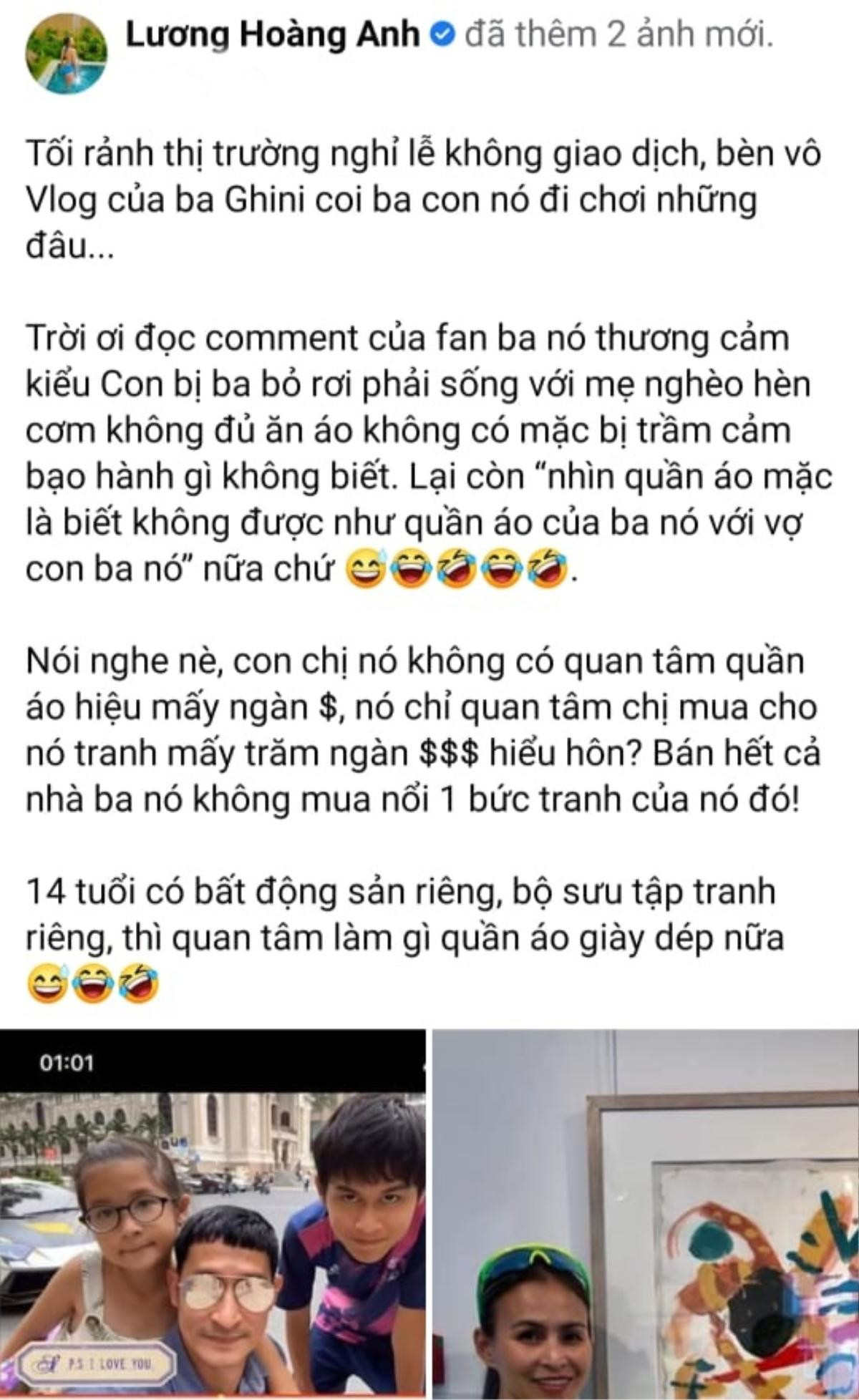 Bị chê không chăm chút cho con trai, vợ cũ Huy Khánh thẳng thắn đáp trả anti-fan nhưng lại mỉa mai chồng cũ Ảnh 4