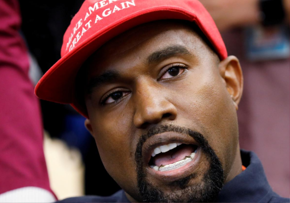 Rapper Kanye West tuyên bố thách thức Tổng thống Trump Ảnh 1