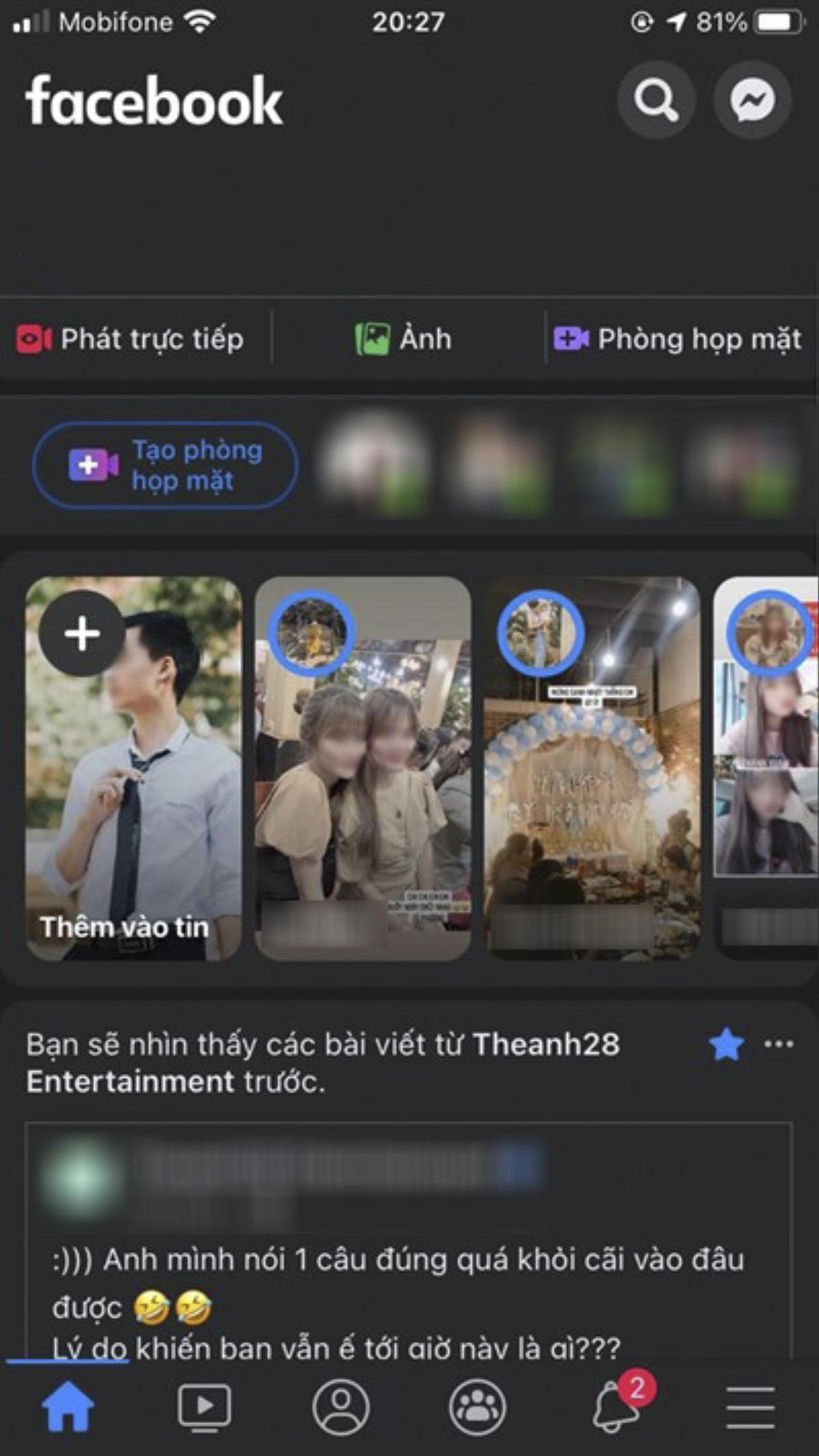 Giao diện đen huyền bí vừa chính thức 'cập bến' Facebook, đây là cách để bạn kích hoạt tính năng này Ảnh 2