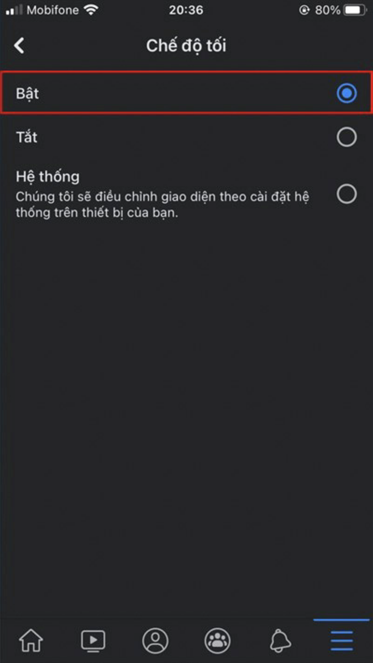 Giao diện đen huyền bí vừa chính thức 'cập bến' Facebook, đây là cách để bạn kích hoạt tính năng này Ảnh 10