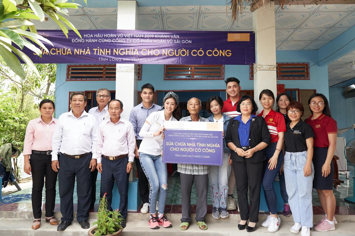 Hoa hậu Khánh Vân tiếp tục hành trinh lan tỏa 'Trái tim yêu thương', tích cực hoạt động cộng đồng Ảnh 3