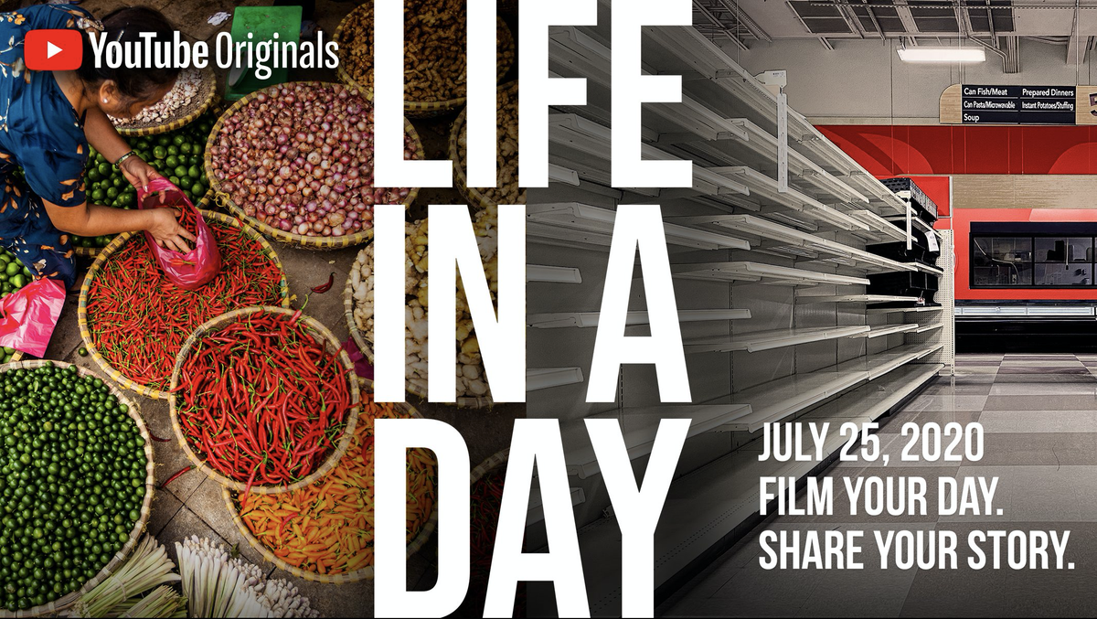 YouTube mời bạn gửi video tự quay để làm phim tài liệu 'Life in a day 2020', sẽ công chiếu tại LHP Sundance 2021 Ảnh 1