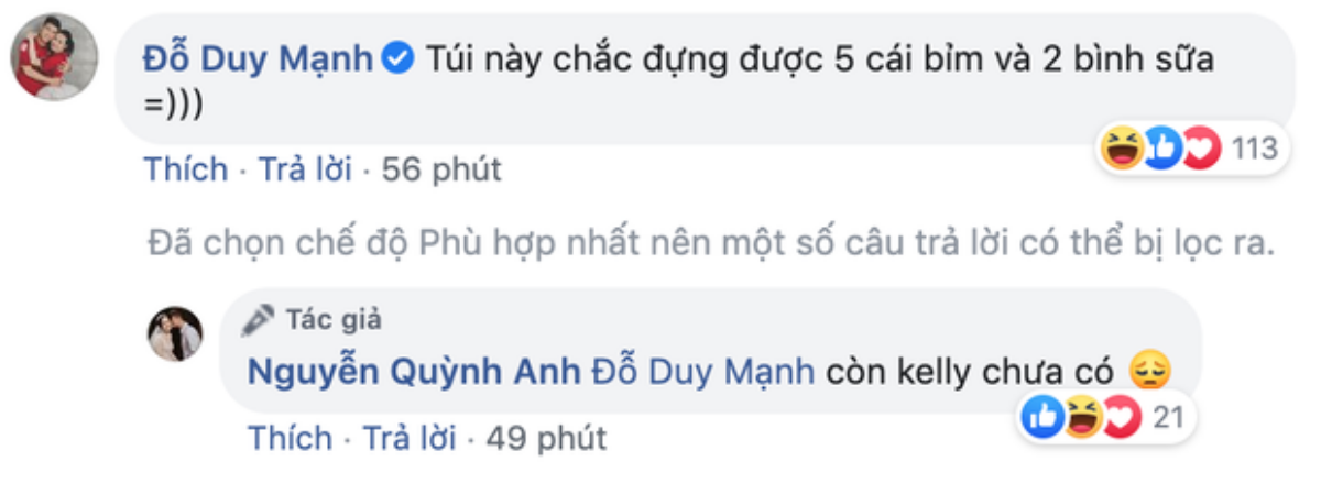 Bà xã Duy Mạnh khoe mặt mộc, 'đập hộp' túi xách hàng hiệu, hé lộ gần đến ngày 'mãn nguyệt khai hoa' Ảnh 2