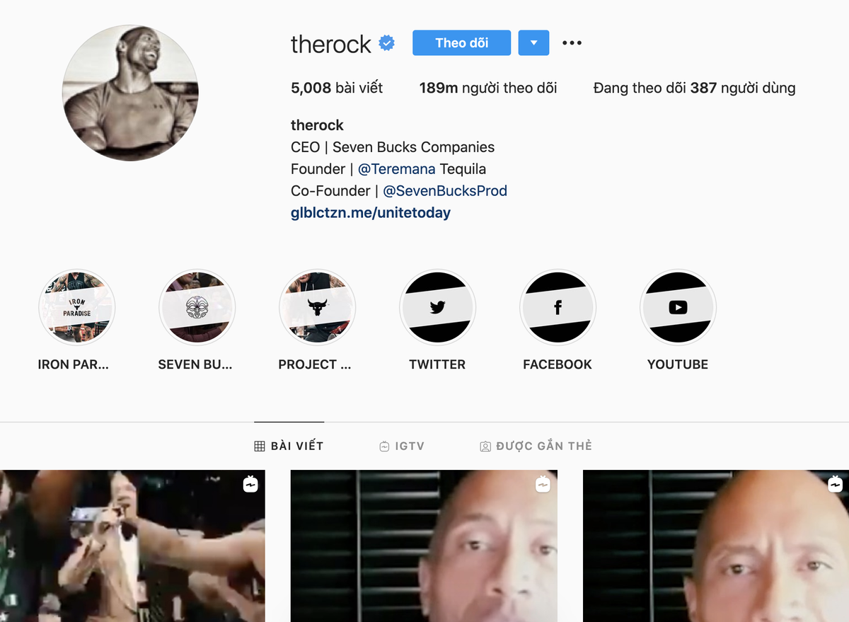 Một bài đăng của Dwayne Johnson 'The Rock' trên Instagram có giá bằng cả gia tài Ảnh 2