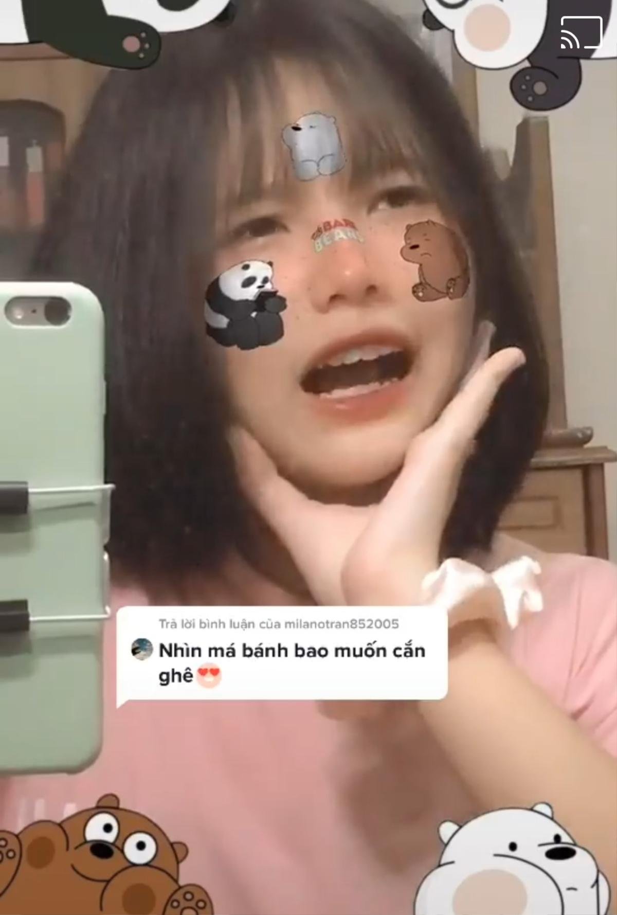 Hotgirl TikTok 2k3 phân trần khi bị gọi là bản sao của 'bé dẹo' Trần Thanh Tâm Ảnh 2