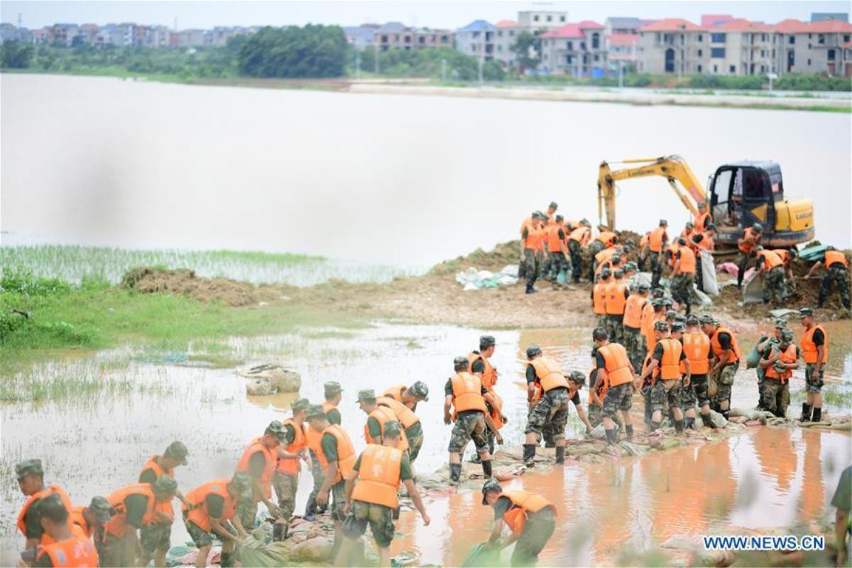 Hồ nước ngọt lớn nhất Trung Quốc vượt đỉnh đại hồng thủy 1998, 1 tỉnh vỡ 14 đê ban bố tình trạng thời chiến Ảnh 10