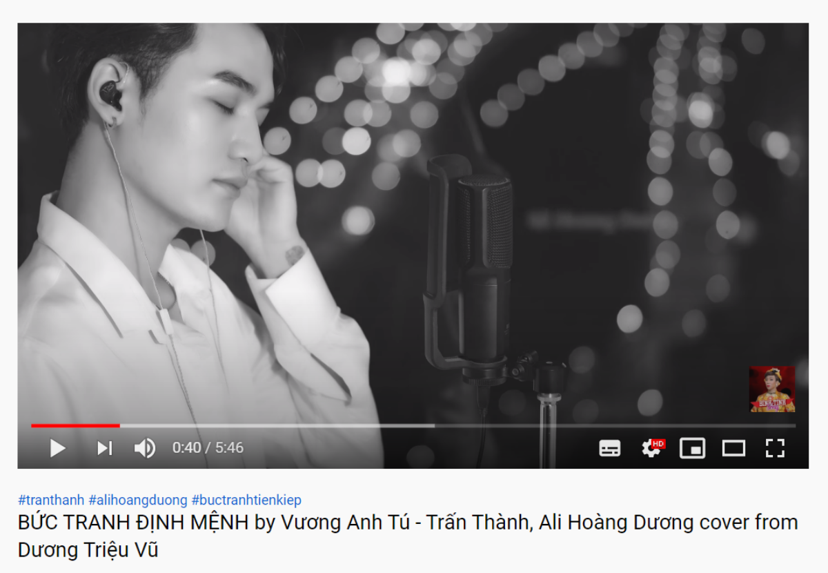 Trấn Thành - Ali Hoàng Dương tung MV cover Bức tranh tiền kiếp, nhưng lại 'ngang ngược' đổi luôn tên bài của Dương Triệu Vũ? Ảnh 7