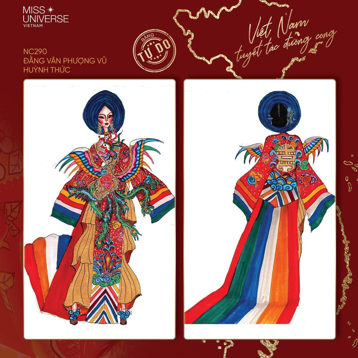 National Costume siêu mặn mà dành cho Khánh Vân: Nước mắm đậm vị quê hương độc nhất Việt Nam Ảnh 6