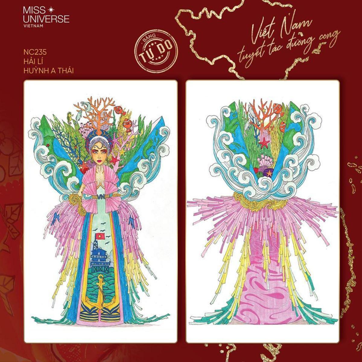 10 National Costume cho Khánh Vân lồng lộn nhưng sai đề nghiêm trọng, xác định rớt khỏi Top 16 Ảnh 11