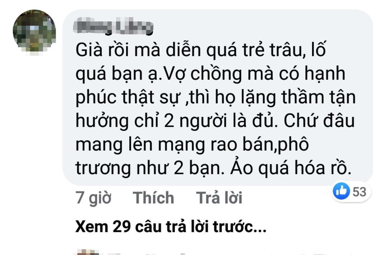 Sau lùm xùm 'tiểu tam’, chồng trẻ 'cô dâu 62 tuổi' đăng ảnh 'thả thính’ vợ nhưng lại nhận phản ứng ngược từ dân mạng Ảnh 4