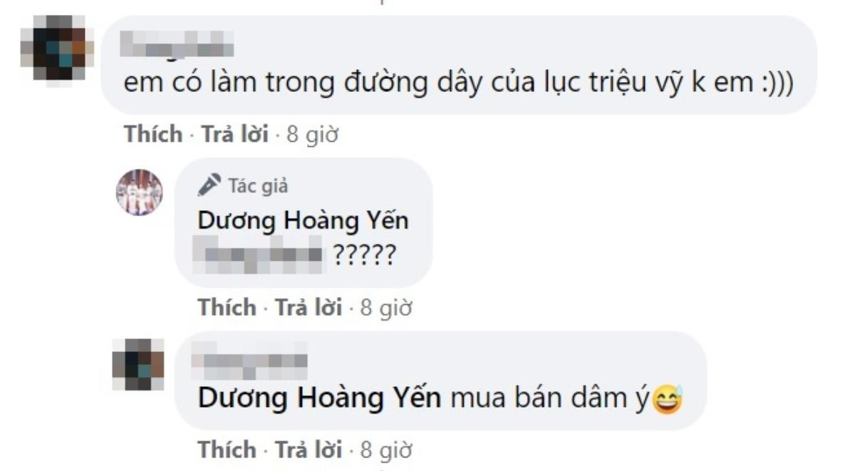 Dương Hoàng Yến bức xúc khi bị nghi ngờ nằm trong đường dây bán dâm của Lục Triều Vỹ Ảnh 6