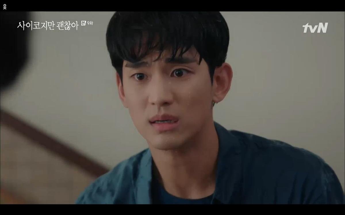 'Điên thì có sao' tập 9: Kim Soo Hyun bị anh trai từ mặt vì hôn Seo Ye Ji? Ảnh 32